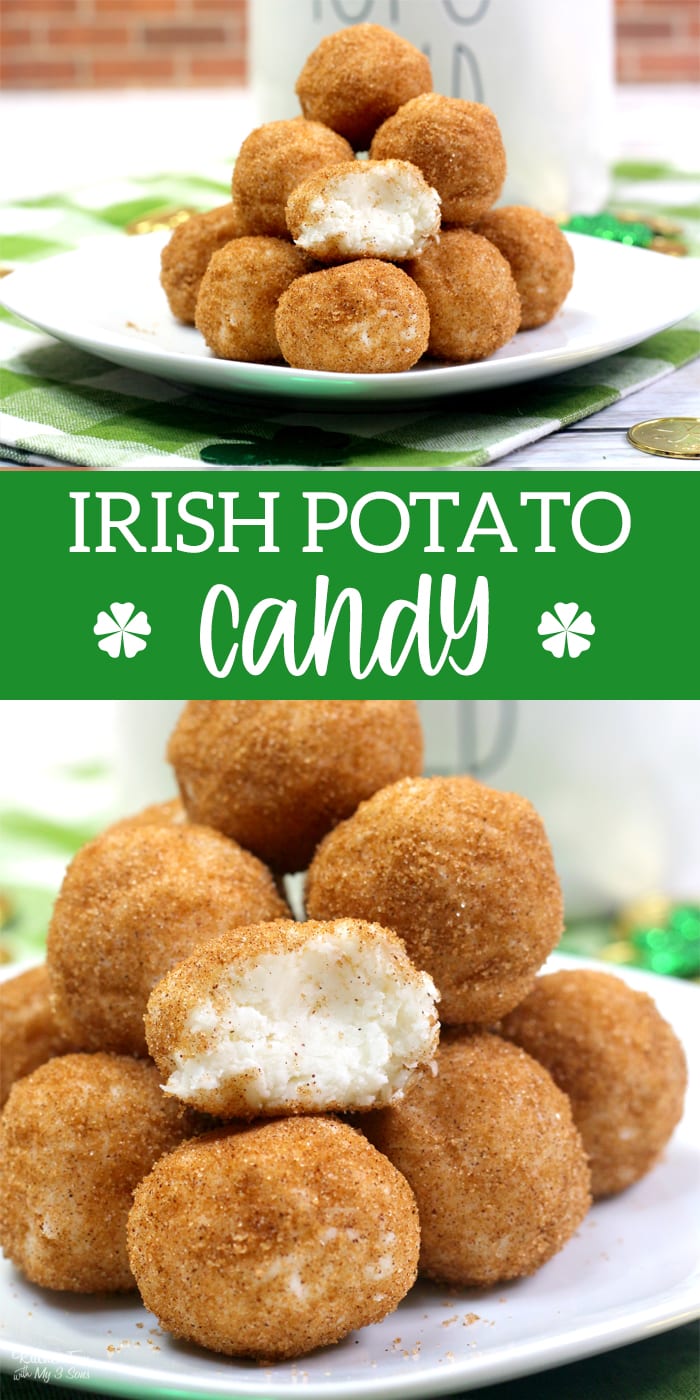 Irish Potato Candy Collage