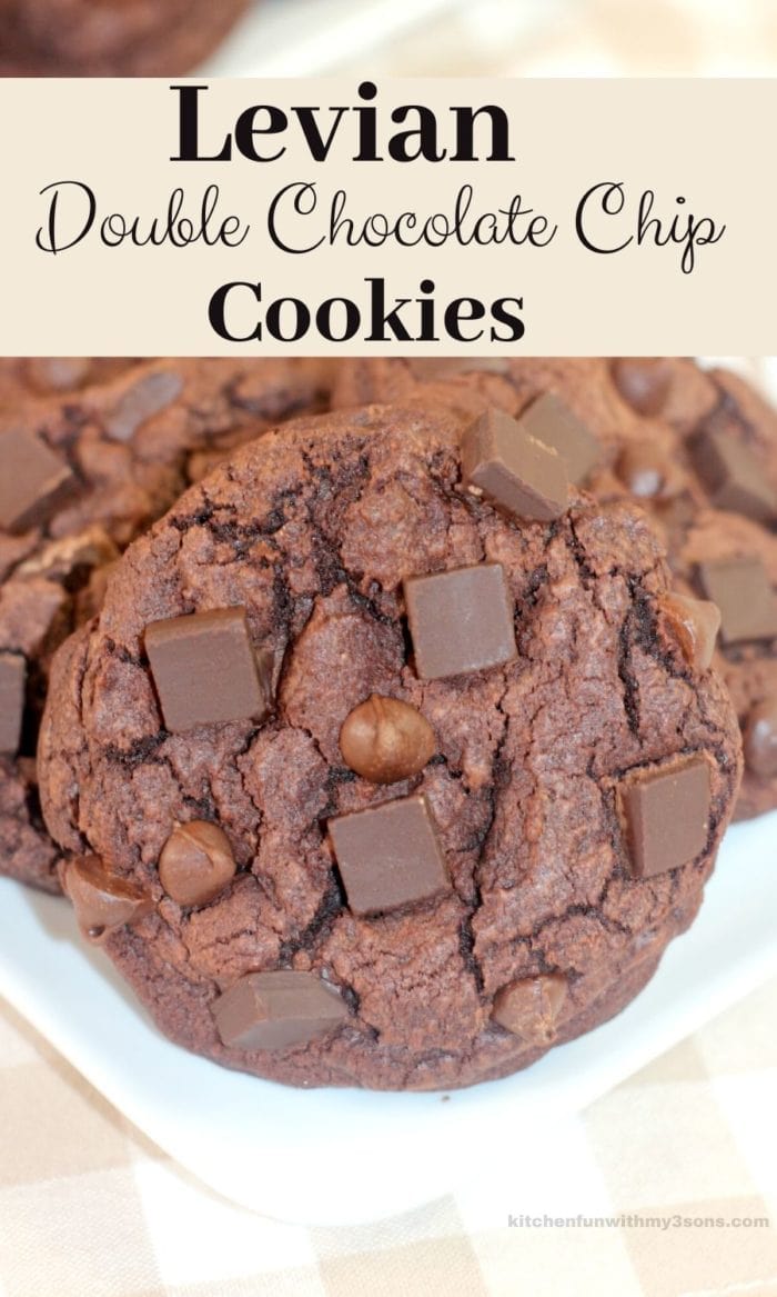 Levian Double Chocolate Chip Cookies