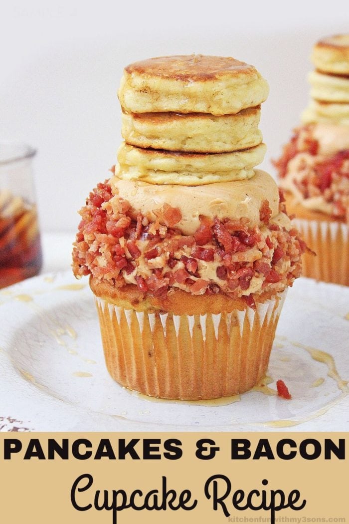 Pancake and Bacon Cupcakes Recipe