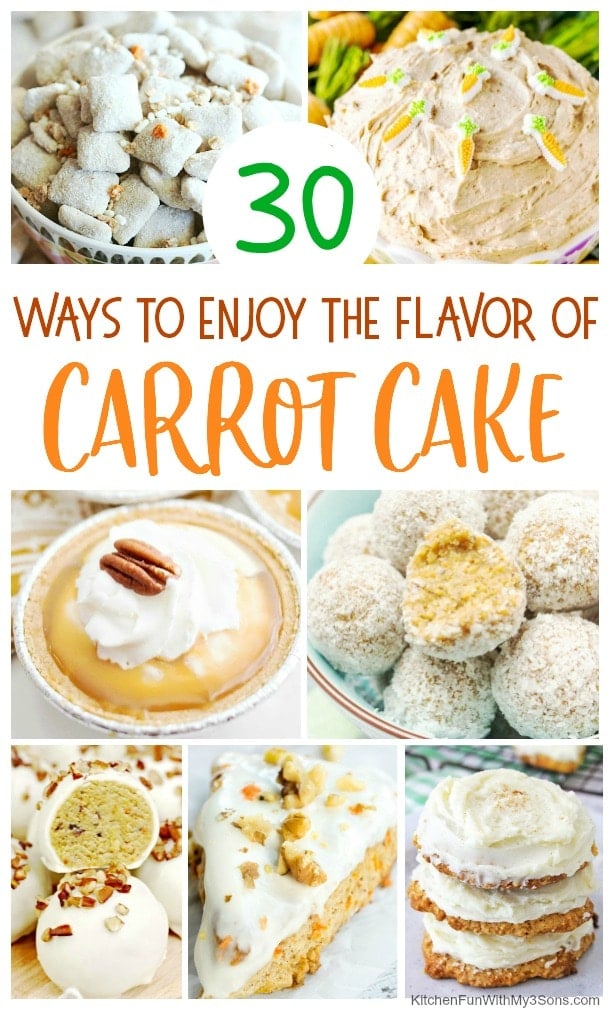 30 of the BEST Carrot Cake Desserts