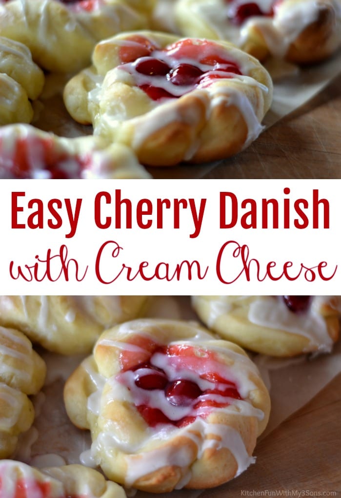 Easy Cherry Danish with Cream Cheese