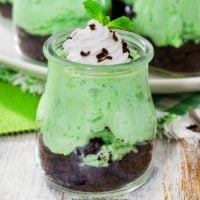 Chocolate Mint Cheesecake Mousse
