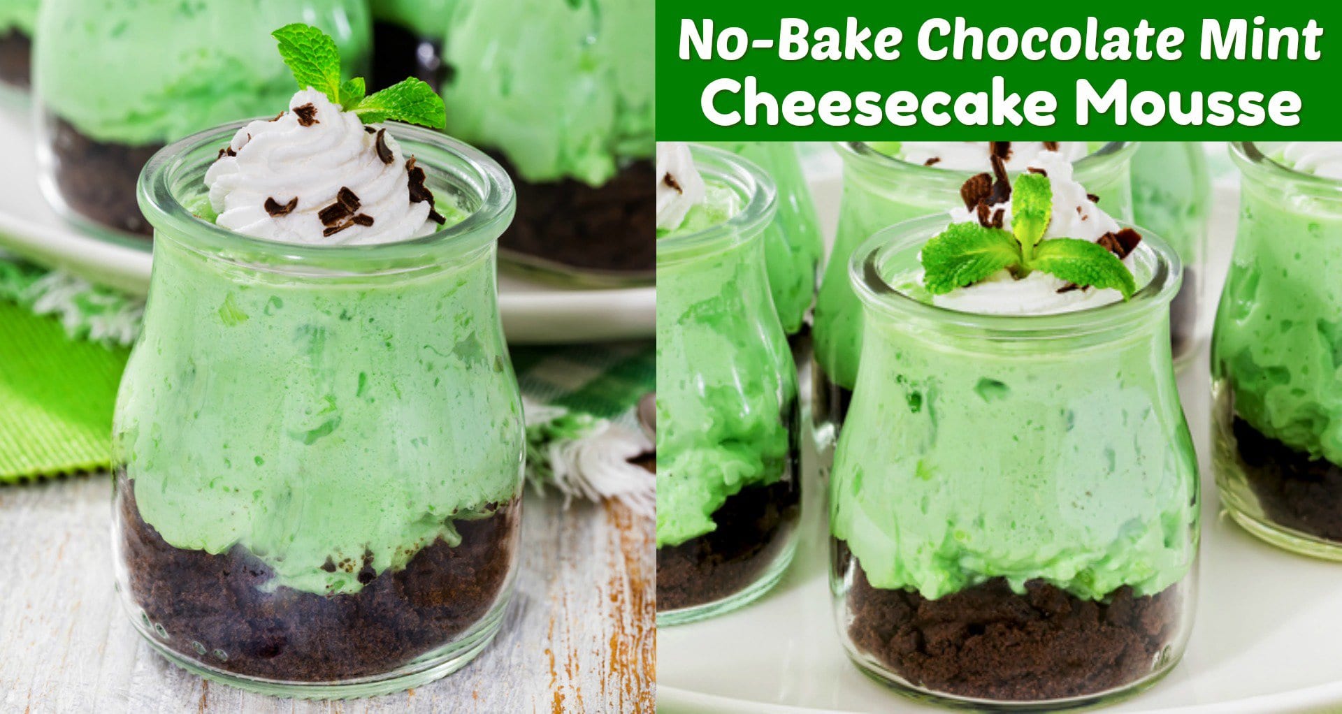 Chocolate Mint Cheesecake Mousse Kitchen Fun With My 3 Sons