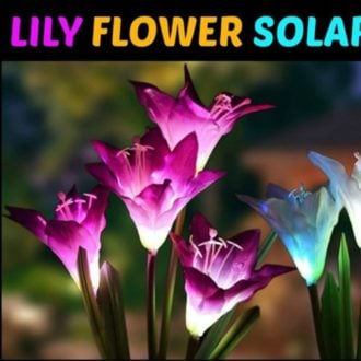 Lily Flower Solar Lights