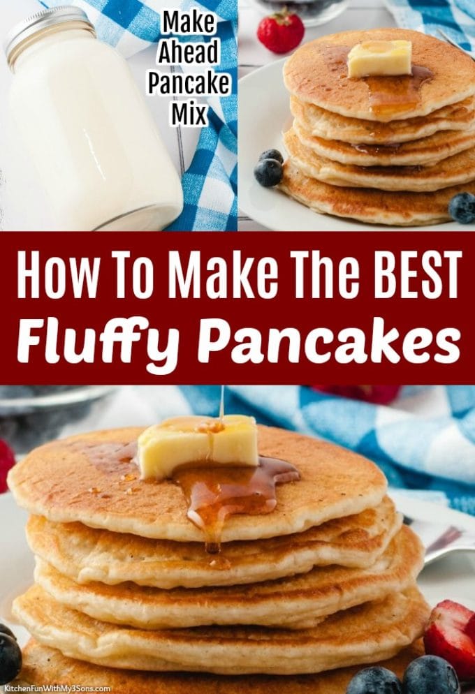 The BEST Fluffy Pancakes