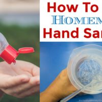 How To Make Homemade Hand Sanitizer