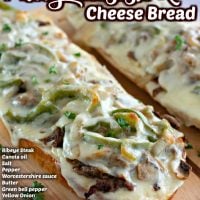 Philly Cheesesteak Cheese Bread