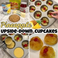Pineapple upside down cupcakes pin