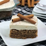 Cinnamon Crazy Cake - or some call it Crazy Cake - is a delicious dessert with zero eggs, milk or butter.