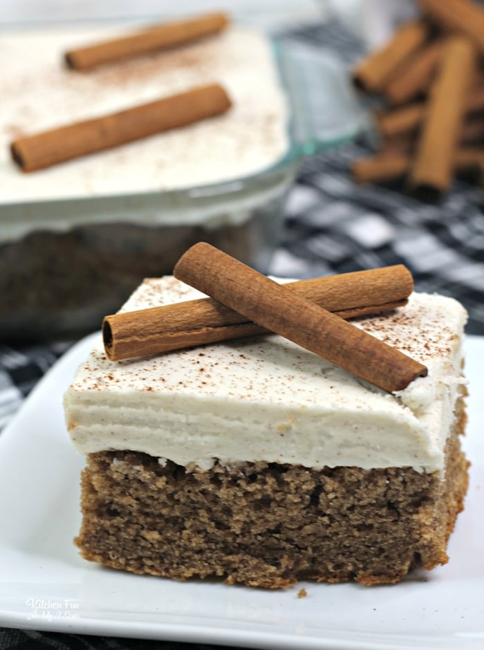 Cinnamon Depression Cake 