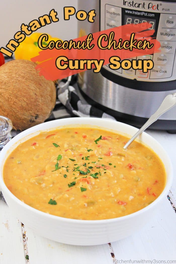 Coconut Chicken Curry Soup
