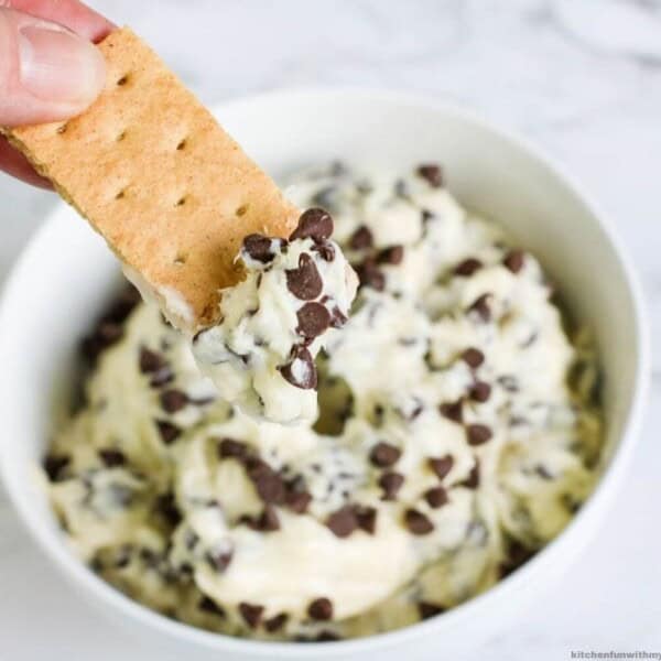 Edible Chocolate Chip Cookie Dough Dip