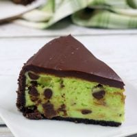 Instant Pot Mint Chocolate Cheesecake