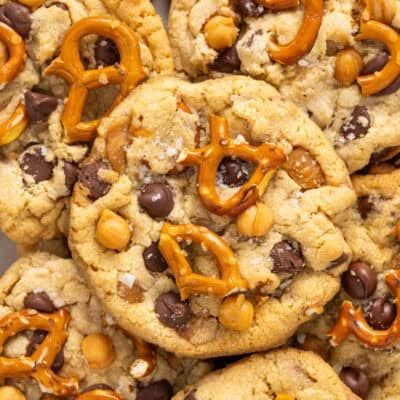 Overview view of kitchen sink cookies