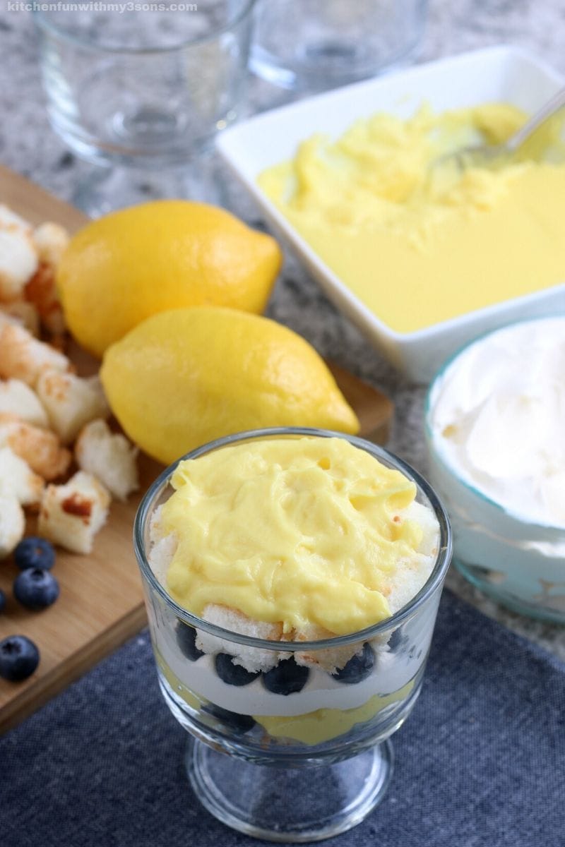 Lemon Blueberry Trifle Recipe