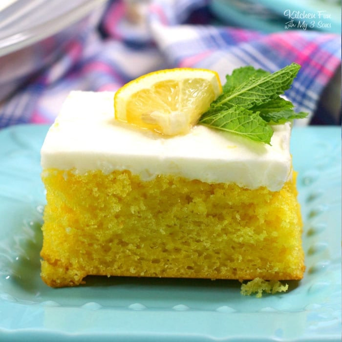 Lemon Crazy Cake is the wacky recipe that tastes great but has absolutely no eggs, no milk and no butter! This recipe adds the fun flavor of lemon, too.