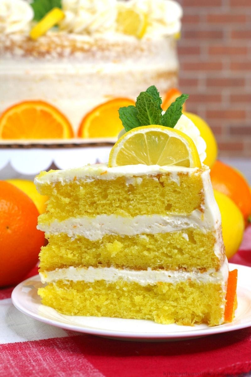 Orange Lemon Cake Recipe