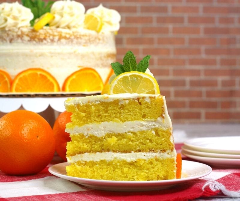 Orange Lemon Cake Recipe