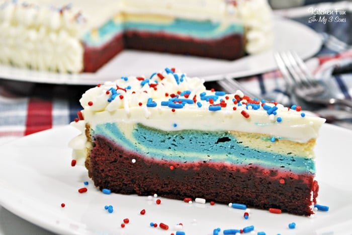 Patriotic Cheesecake Recipe