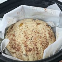 bread dough in crock pot