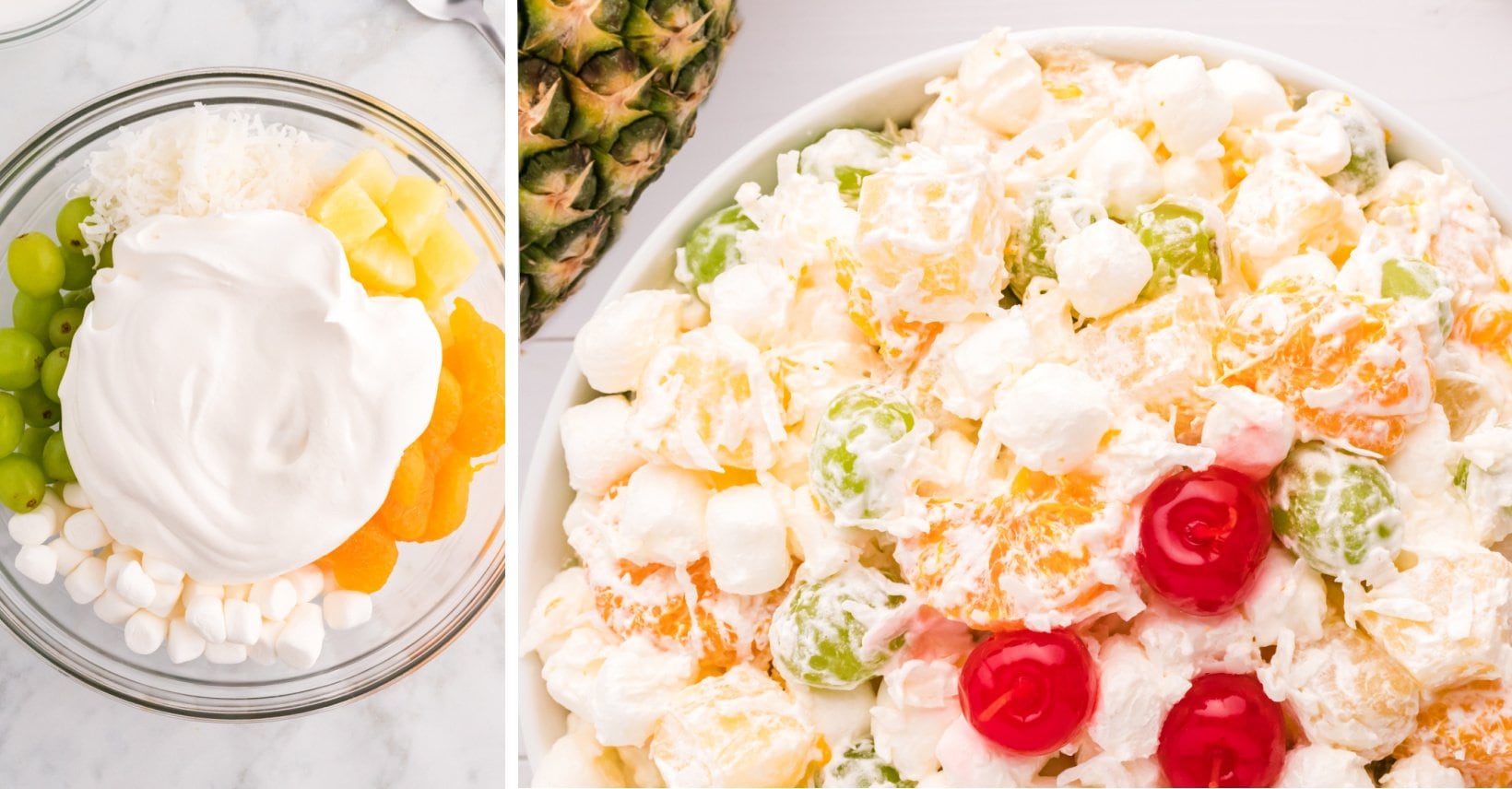 Ambrosia Salad Recipe - Kitchen Fun With My 3 Sons
