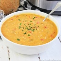 Instant Pot Coconut Chicken Curry Soup