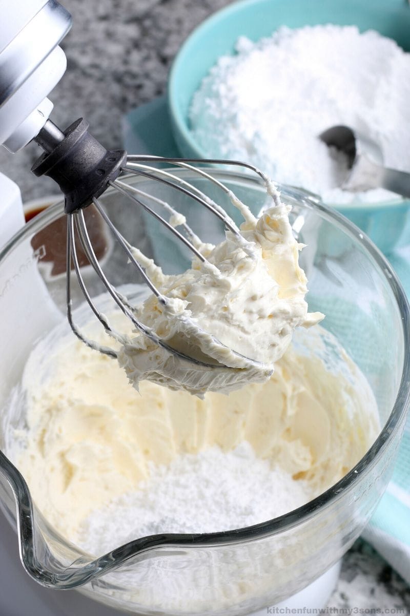 mixer with frosting