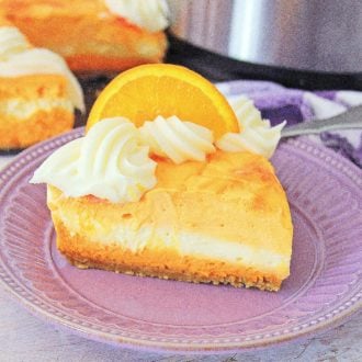 Instant Pot Creamsicle Cheesecake