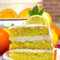 Lemon Orange Cake Recipe