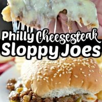 Philly Cheesesteak Sloppy Joes