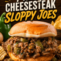 Philly Cheesesteak Sloppy Joes pin