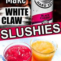 White Claw Slushies