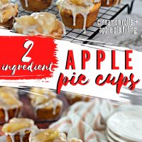 2-ingredient Apple Pie Cups