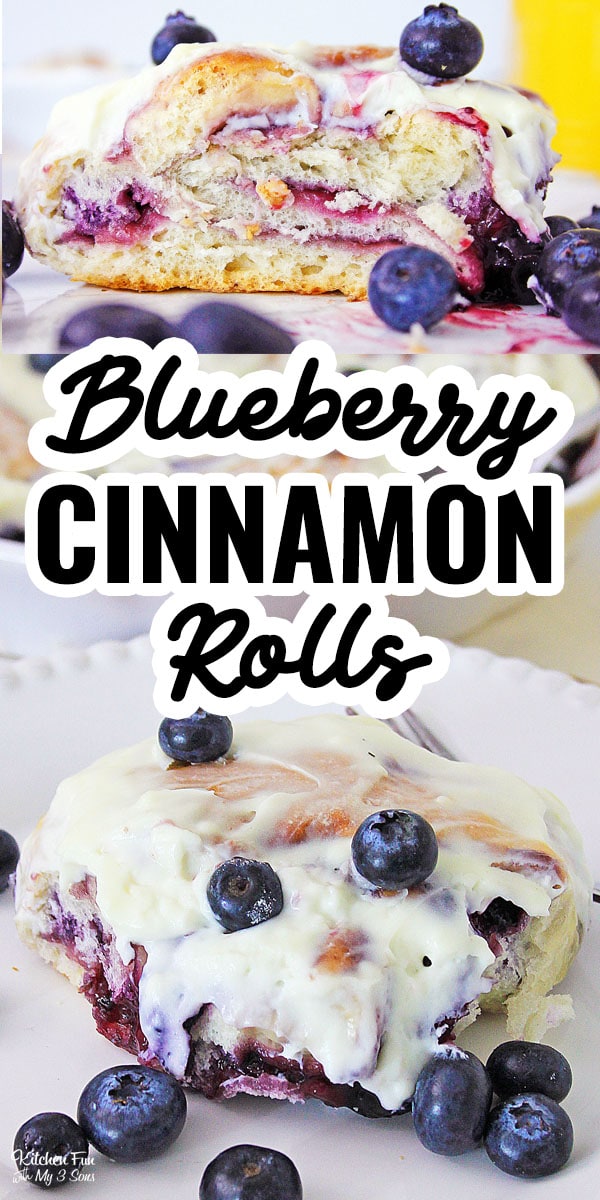 Blueberry Cinnamon Rolls
