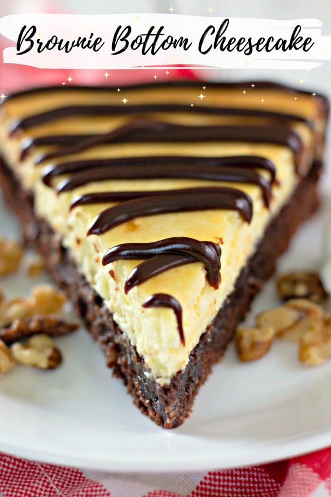 Brownie Bottom Cheesecake on Pinterest