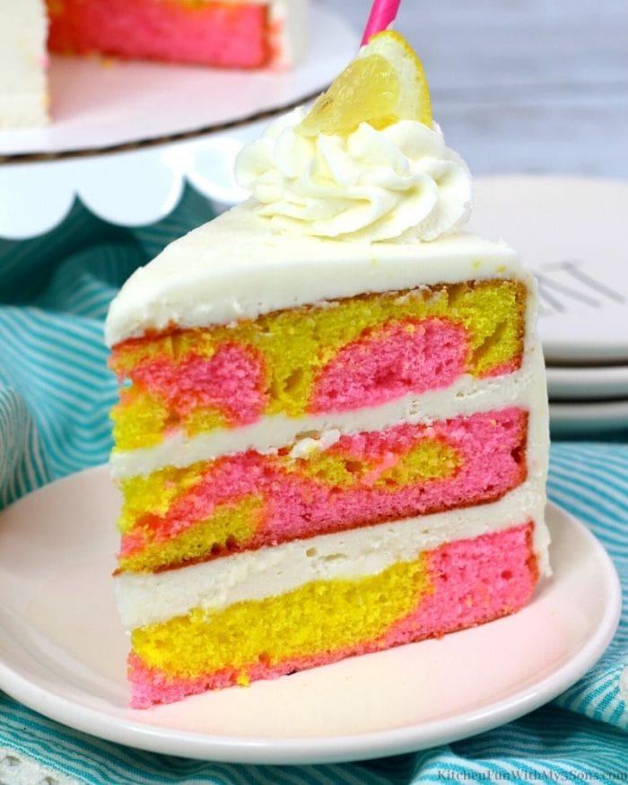 Pink Lemonade Cake | Kitchen Fun With My 3 Sons