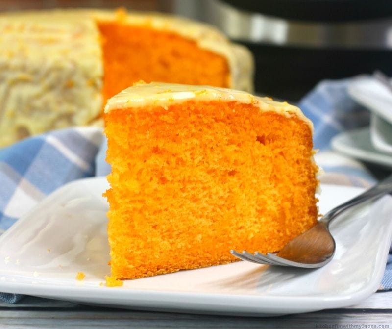 Instant Pot Orange Cake Recipe