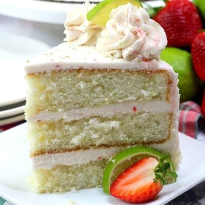 Strawberry Margarita Cake