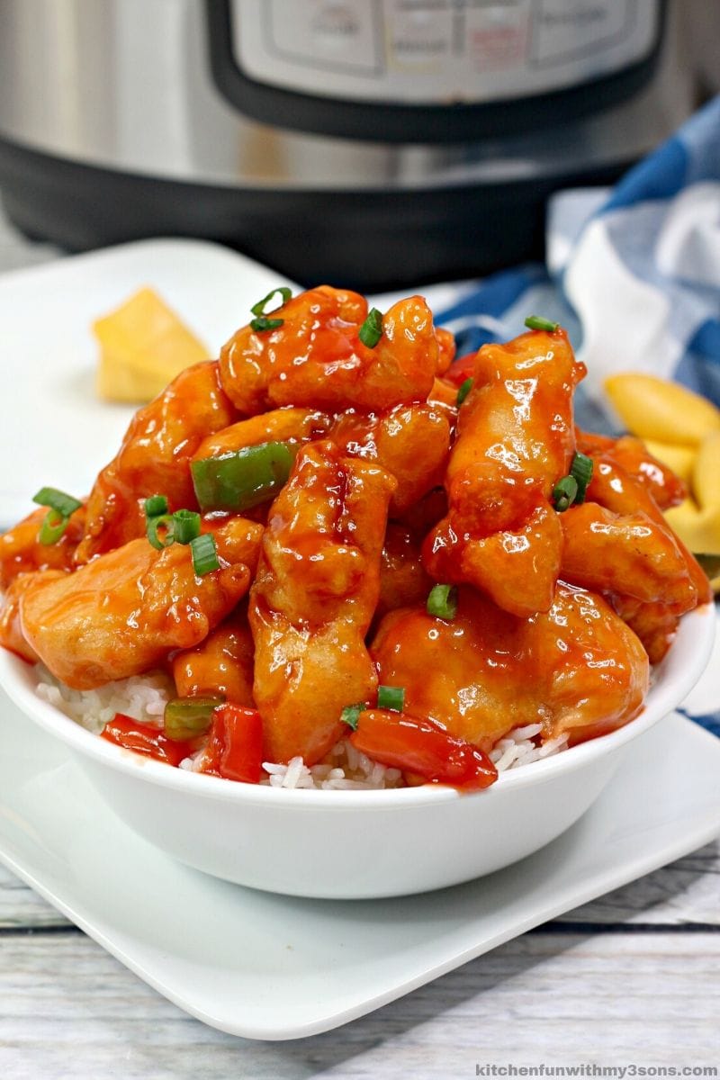 Sweet and Sour Chicken Instant Pot Recipe