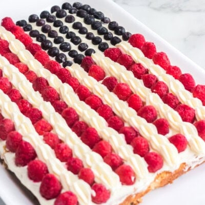American Flag Cake feature