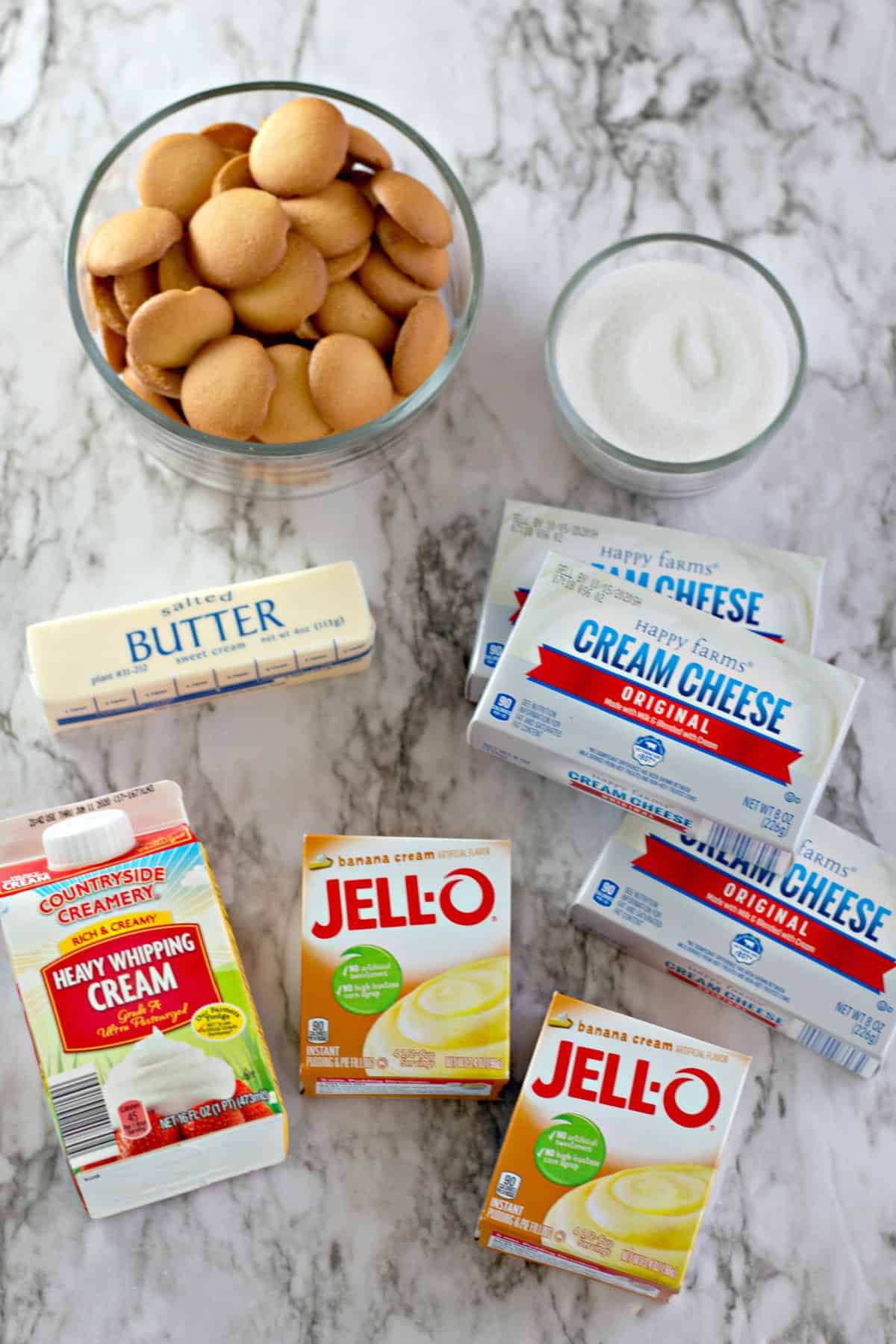 no bake banana cheesecake ingredients 