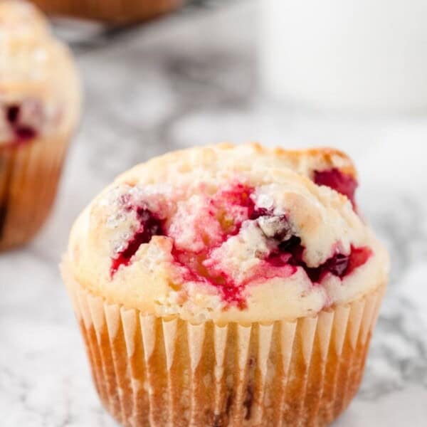cranberry lemon muffin