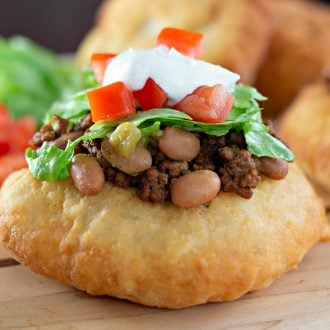 Indian Fry Bread Tacos