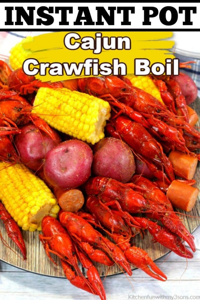 Instant Pot Cajun Crawfish Boil