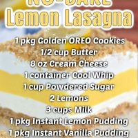 No-Bake Lemon Lasagna