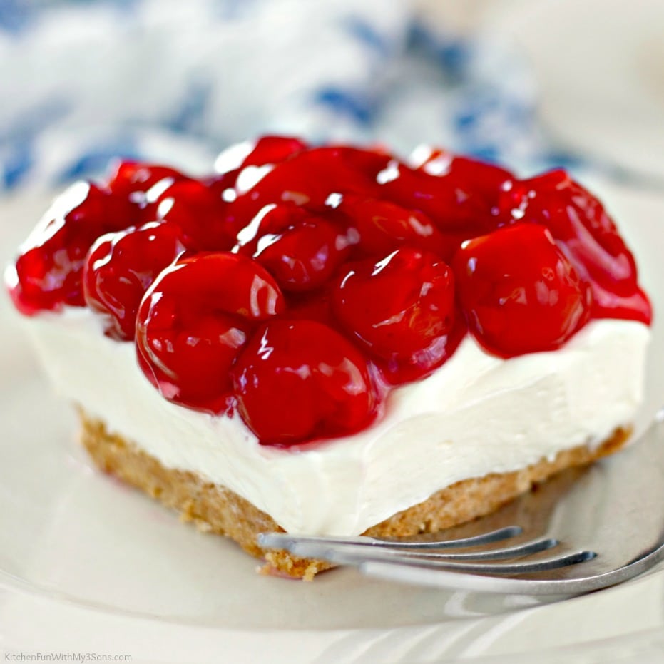 No-Bake Cherry Cheesecake