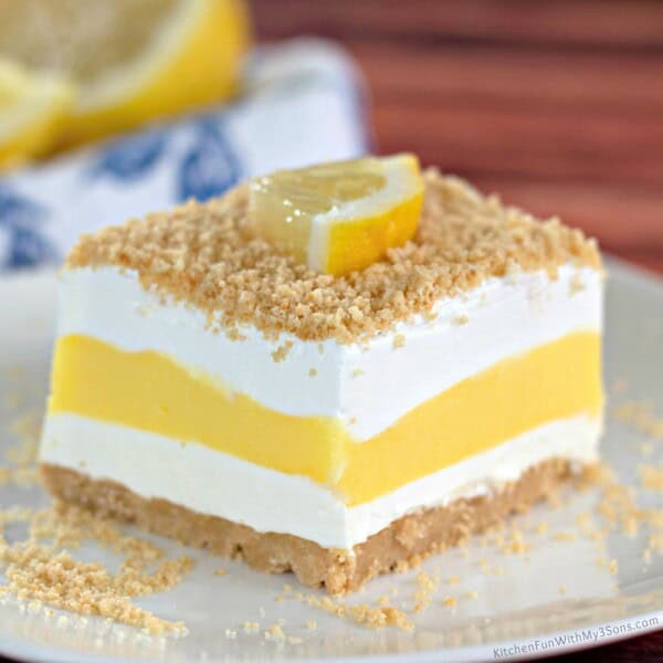 No-Bake Lemon Lasagna