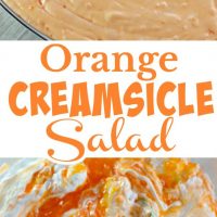 Easy Orange Creamsicle Salad pin