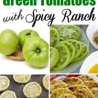 Oven Fried Green Tomatoes