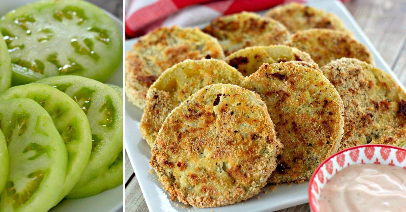 Oven Fried Green Tomatoes & Spicy Ranch Kitchen Fun With My 3 Sons